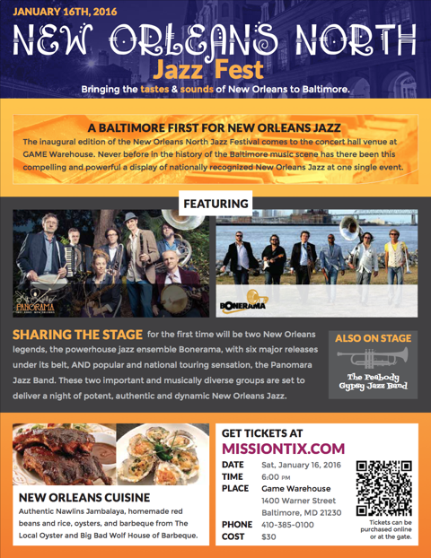 New Orleans North Jazz Festival