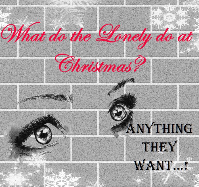 What Do the lonely do at Christmas? Anything they want!!!!